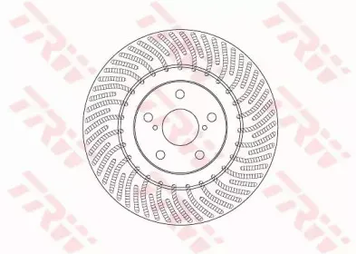 DF6692S TRW Тормозной диск