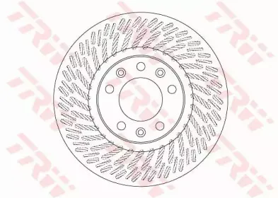 DF6698 TRW Тормозной диск