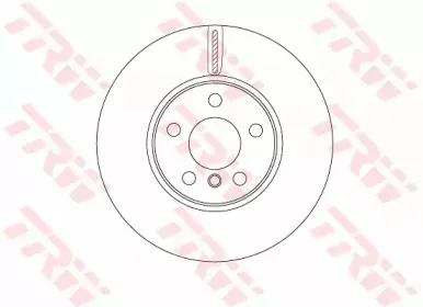 DF6747S TRW Тормозной диск