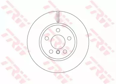 DF6757 TRW Тормозной диск