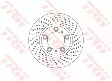 DF6779S TRW Тормозной диск