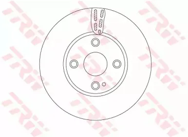DF6793 TRW Тормозной диск