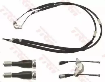 GCH124 TRW Трос, стояночная тормозная система
