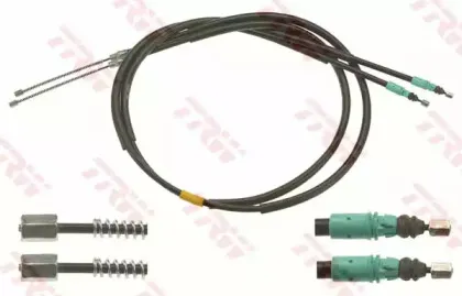 GCH555 TRW Трос, стояночная тормозная система