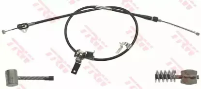 GCH654 TRW Трос, стояночная тормозная система