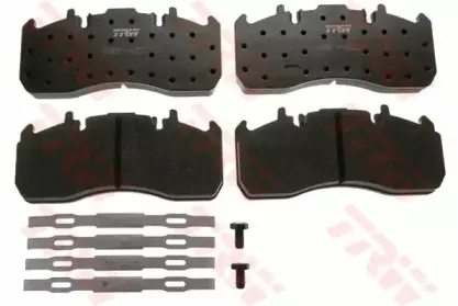 GDB5102 TRW Комплект тормозных колодок, дисковый тормоз