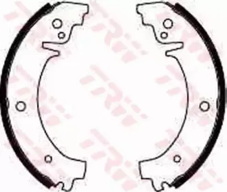 GS8164 TRW Комплект тормозных колодок
