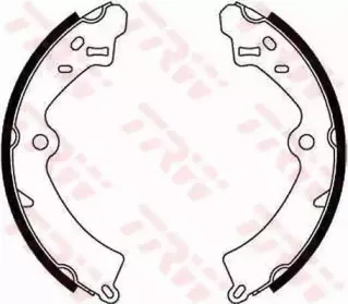 GS8278 TRW Комплект тормозных колодок