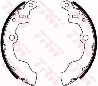 GS8302 TRW Комплект тормозных колодок