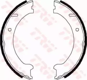 GS8447 TRW Комплект тормозных колодок, стояночная тормозная система