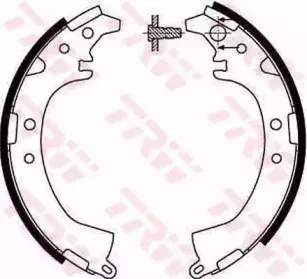 GS8649 TRW Комплект тормозных колодок