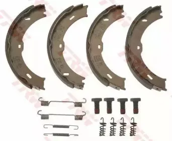 GS8758 TRW Комплект тормозных колодок, стояночная тормозная система