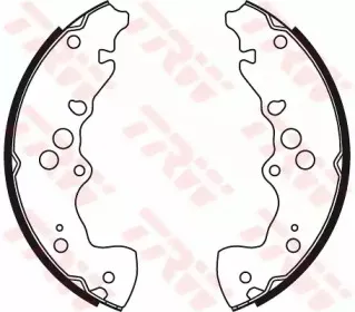 GS8773 TRW Комплект тормозных колодок