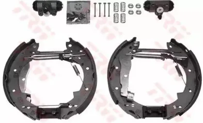 GSK1232 TRW Комплект тормозных колодок