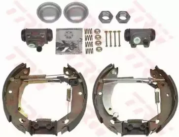 GSK1242 TRW Комплект тормозных колодок