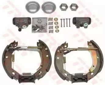 GSK1246 TRW Комплект тормозных колодок