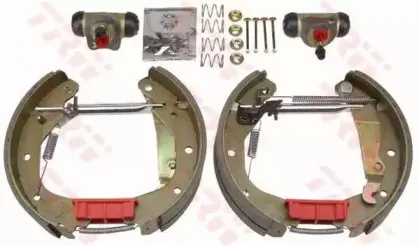 GSK1608 TRW Комплект тормозных колодок