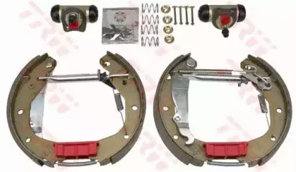 GSK1609 TRW Комплект тормозных колодок