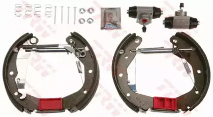 GSK1611 TRW Комплект тормозных колодок