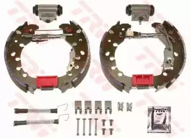 GSK1627 TRW Комплект тормозных колодок