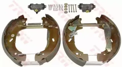 GSK1666 TRW Комплект тормозных колодок