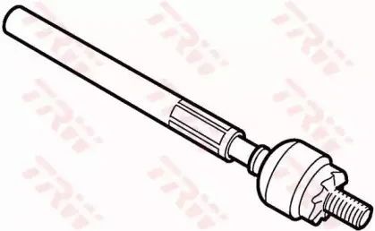 JAR224 TRW Осевой шарнир, рулевая тяга