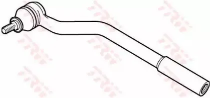 JTE165 TRW Наконечник поперечной рулевой тяги