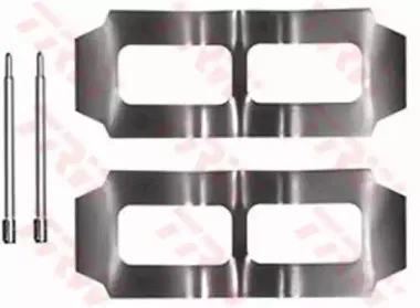 PFK159 TRW Комплектующие, колодки дискового тормоза