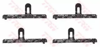 PFK206 TRW Комплектующие, колодки дискового тормоза