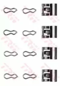 PFK213 TRW Комплектующие, колодки дискового тормоза