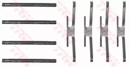 PFK223 TRW Комплектующие, колодки дискового тормоза