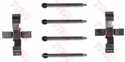 PFK245 TRW Комплектующие, колодки дискового тормоза