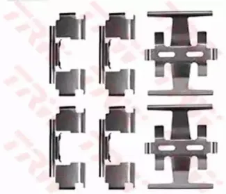 PFK266 TRW Комплектующие, колодки дискового тормоза