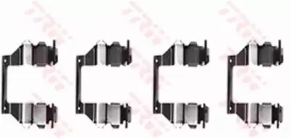 PFK278 TRW Комплектующие, колодки дискового тормоза