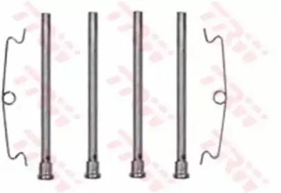 PFK282 TRW Комплектующие, колодки дискового тормоза