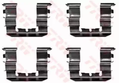 PFK310 TRW Комплектующие, колодки дискового тормоза