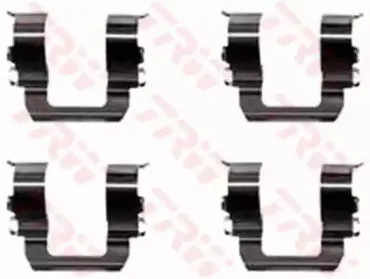 PFK311 TRW Комплектующие, колодки дискового тормоза
