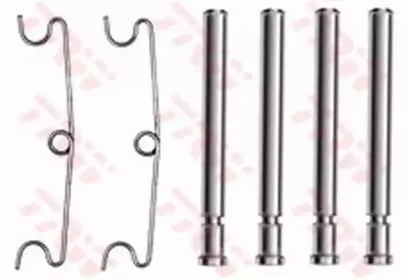 PFK319 TRW Комплектующие, колодки дискового тормоза