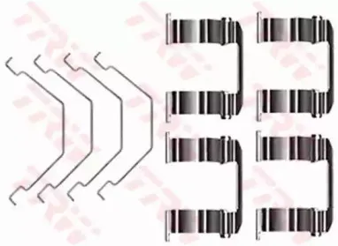 PFK331 TRW Комплектующие, колодки дискового тормоза