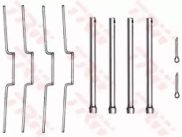 PFK346 TRW Комплектующие, колодки дискового тормоза