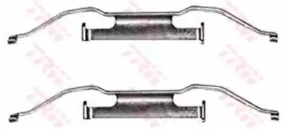 PFK350 TRW Комплектующие, колодки дискового тормоза