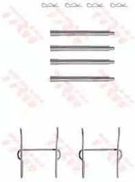 PFK357 TRW Комплектующие, колодки дискового тормоза