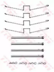 PFK358 TRW Комплектующие, колодки дискового тормоза