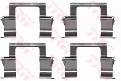 PFK372 TRW Комплектующие, колодки дискового тормоза