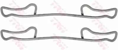 PFK391 TRW Комплектующие, колодки дискового тормоза