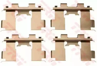 PFK399 TRW Комплектующие, колодки дискового тормоза