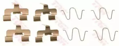 PFK401 TRW Комплектующие, колодки дискового тормоза