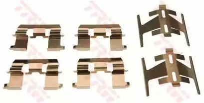 PFK402 TRW Комплектующие, колодки дискового тормоза