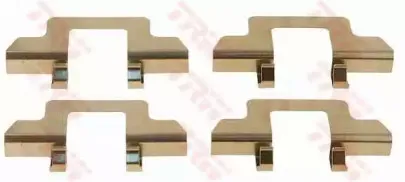 PFK437 TRW Комплектующие, колодки дискового тормоза
