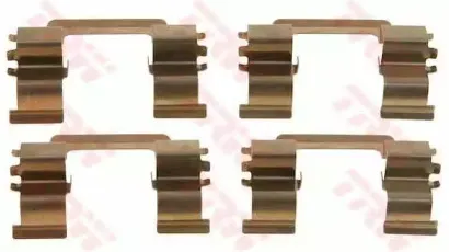 PFK456 TRW Комплектующие, колодки дискового тормоза